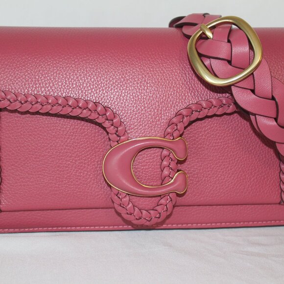 COACH Braided Tabby 26 in Rouge - Picture 6 of 7